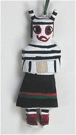 Clown Kachina Ornament